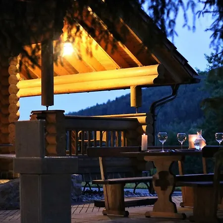 Wooden Honka Bloke Villa